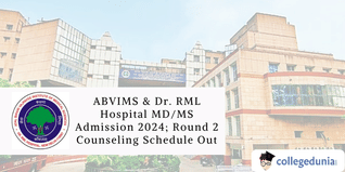 ABVIMS & Dr. RML Hospital MD/MS Admission 2024: Round 2 Counseling Schedule Out; Check Details Here
